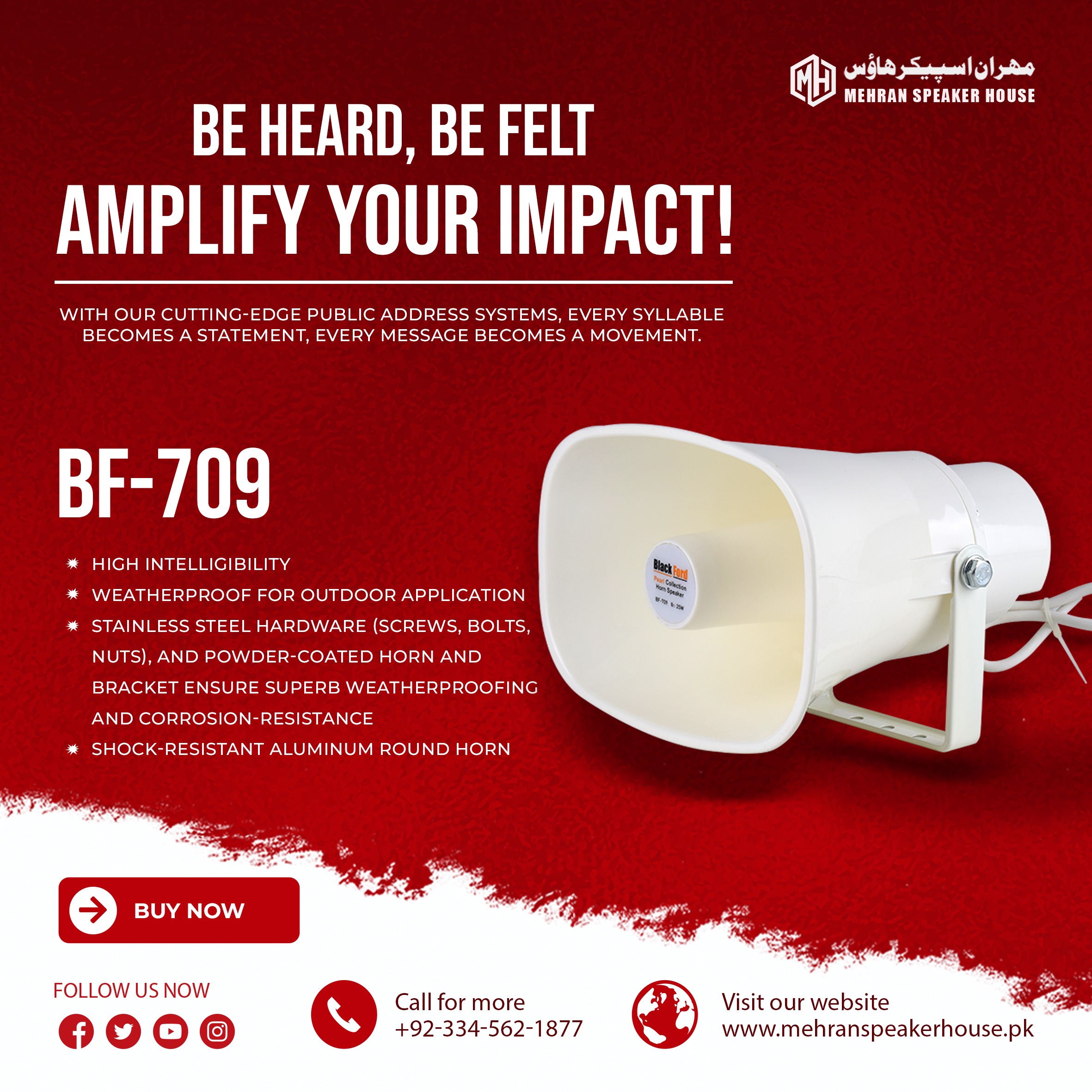 BF-709.jpg Blackford BF-709 Horn Speaker - Image 1