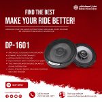 Digital Power DP-1601 2-Way Car Door Speaker - Black