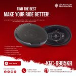 Mehran Car Speakers - Black - KFC-6985KR - 1000W - Pair