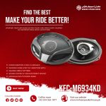 Mehran Speaker House KFC-M6934KD 3-Way Car Speaker System ? 360W Max Input Power