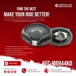 Mehran Speaker House KFC-M6944KD 4-Way Car Speaker System ? 450W Max Input Power