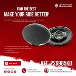 Mehran Speaker House KFC-PS6985KD 4-Way Car Speaker System ? 600W Peak Power