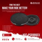 Mehran Speaker House KFC-PS6986EX 5-Way 5-Speaker Car Audio System - 800W Peak Power