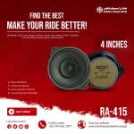 Meharan Speaker House RA-415 - 85W 8 Ohm Speakers Pair