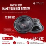 Seavey Audio SA-1232 12-Inch Subwoofer - 1800W Max Power - 8 Ohms