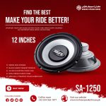 Seavey Audio SA-1250 12-Inch Subwoofer - 1500W Max Power - 4 Ohms