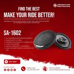 Seavey Audio SA-1602 4-Way Car Speaker - 350W Max