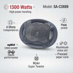 Seavey Audio 3-Way 6x9 Inchs Speaker - SA-C3X69 - 1300 watts - 4omh - Pair - Image 3