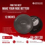 Seavey Audio SA-DR130 12-Inch Subwoofer - 1500W Peak Power - 300W RMS - 4 Ohms