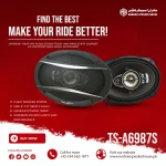Seavey Audio TS-A6987S 5-Way Car Speaker - 1050W Max