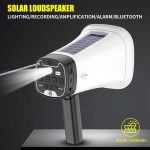 WSJAR Solar Chargning Megaphones Teamup Cheerleading 2 in 1 - Microphone + Portable speaker USB TF BT- L-06 - Image 3