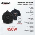 Dynamat Toyota Carolla Car door speaker - 450W - 6 inches - Pair - TS-6000 - Image 3