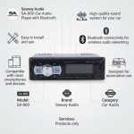 Seavey Audio pannel System - Car Audio Player - Bluetooth -  SA-800 - Image 3
